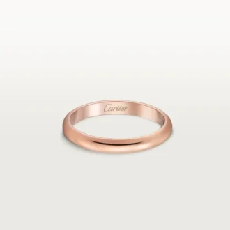 Aliança de Casamento 1895 – Ouro Rosa – Cartier