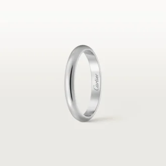 Aliança de casamento 1895 – Platina – Cartier