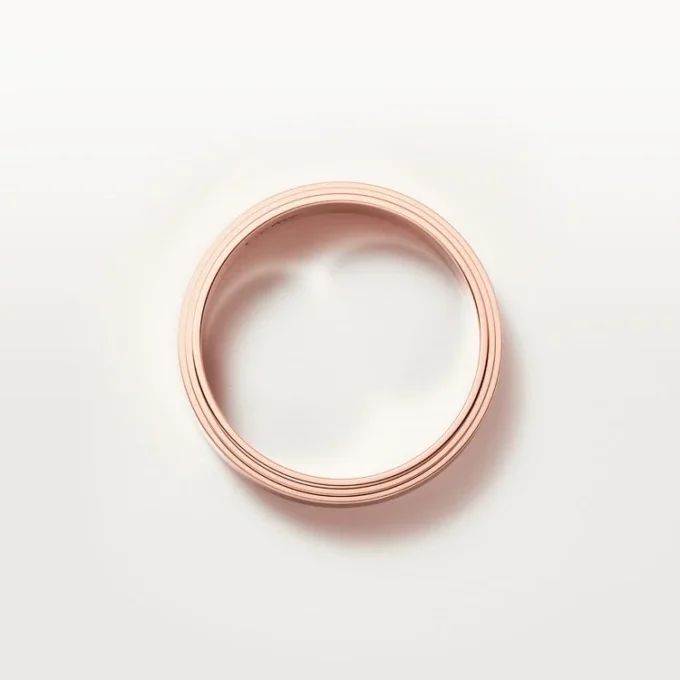 Aliança de casamento Cartier D’amour, 5 mm de largura