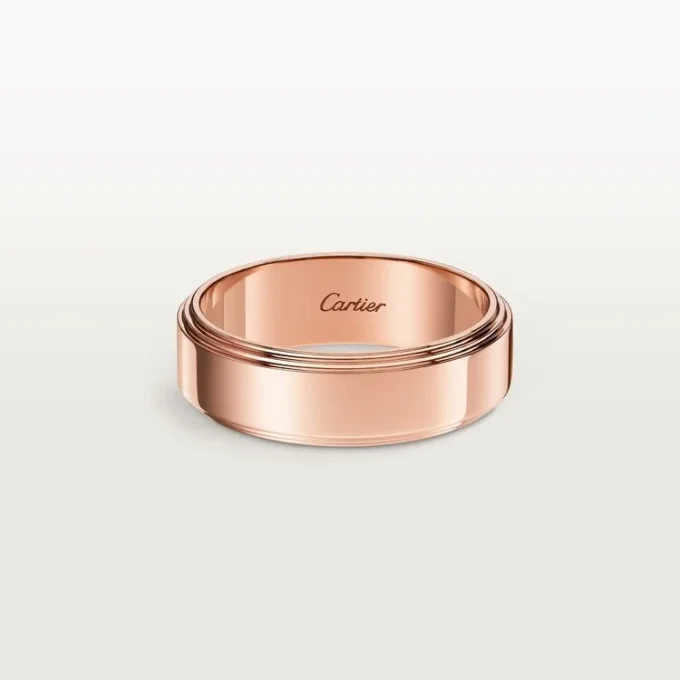 Aliança de casamento Cartier D’amour, 6 mm de largura