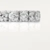 Aliança de casamento Cartier Destinee, 4,1 mm de largura, pavé