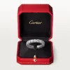 Aliança de casamento Cartier Destinee, 4,1 mm de largura, pavé