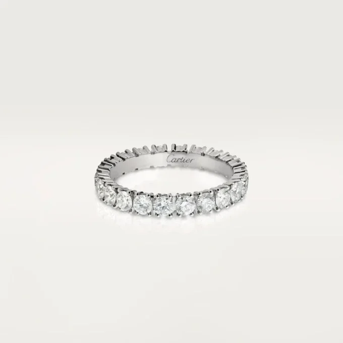 Aliança de casamento Cartier Destinee – Platina, diamantes – Cartier