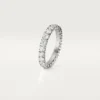 Aliança de casamento Cartier Destinee – Platina, diamantes – Cartier