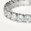 Aliança de casamento Cartier Destinee – Platina, diamantes – Cartier