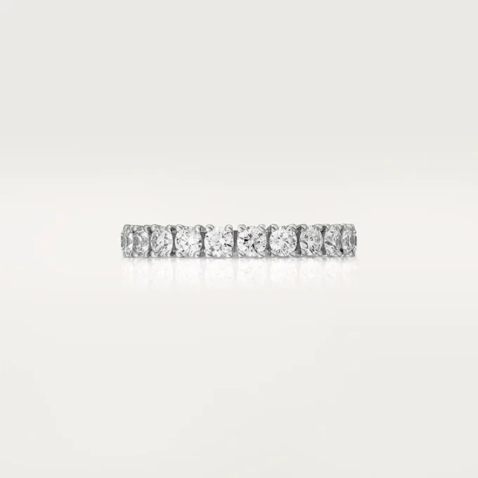 Aliança de casamento Cartier Destinee – Platina, diamantes – Cartier