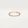 Aliança de casamento Etincelle De Cartier, 1,5 mm de largura, pavé