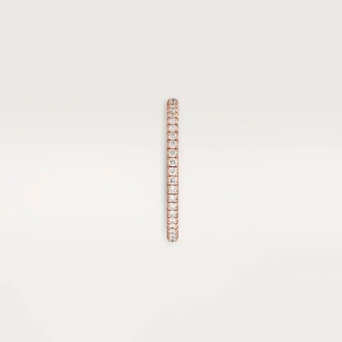 Aliança de casamento Etincelle De Cartier, 1,5 mm de largura, pavé