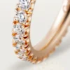 Aliança de casamento Etincelle De Cartier, 2,6 mm de largura, pavé