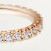Aliança de casamento Etincelle De Cartier, 2,6 mm de largura, pavé