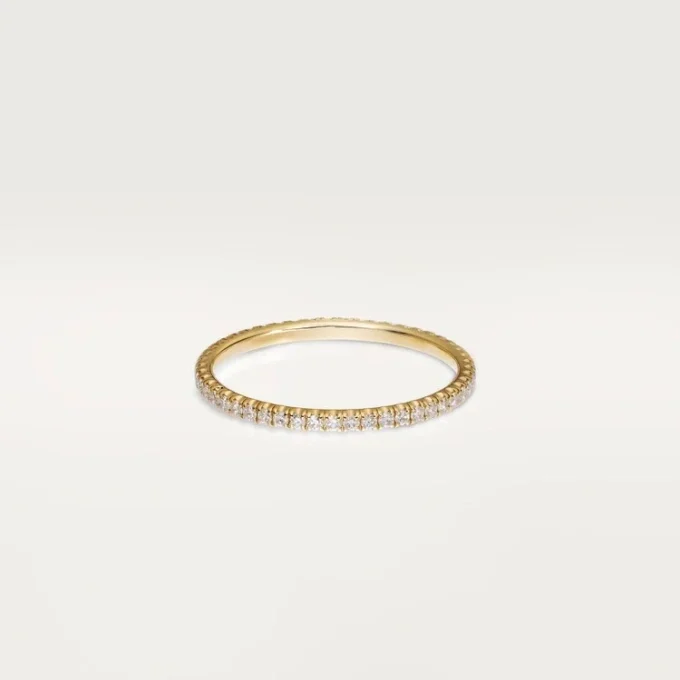 Aliança de casamento Etincelle De Cartier – Ouro amarelo, diamantes – Cartier
