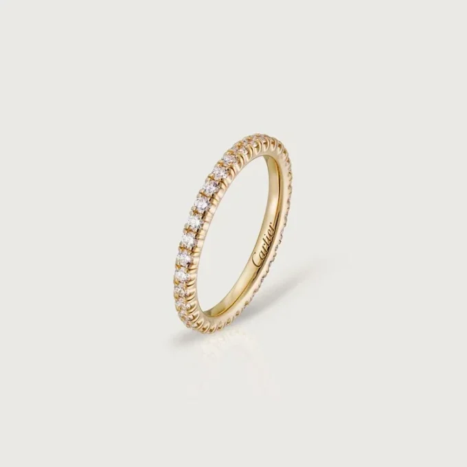 Aliança de casamento Etincelle De Cartier – Ouro amarelo, diamantes – Cartier