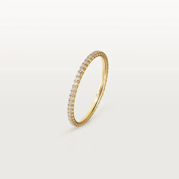 Aliança de casamento Etincelle De Cartier – Ouro amarelo, diamantes – Cartier