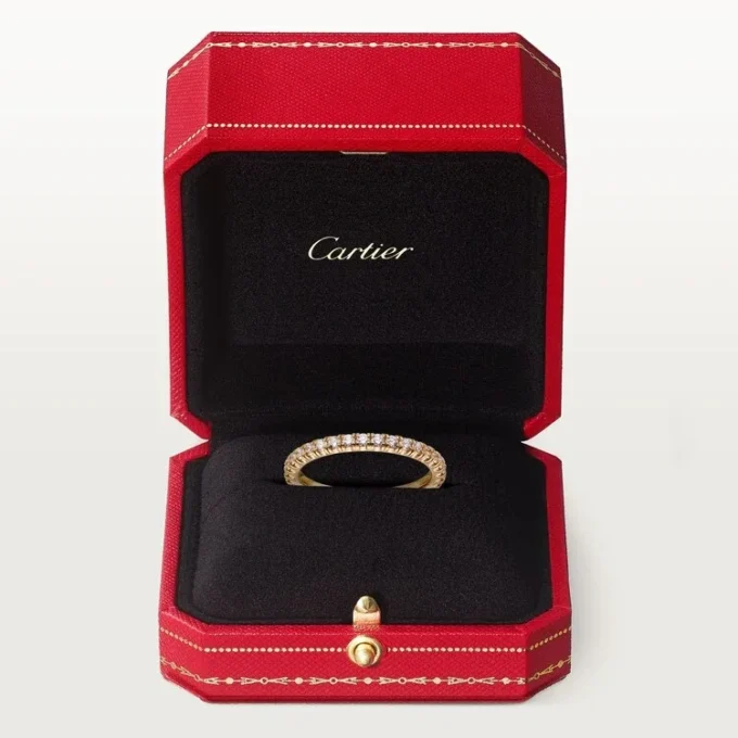 Aliança de casamento Etincelle De Cartier – Ouro amarelo, diamantes – Cartier