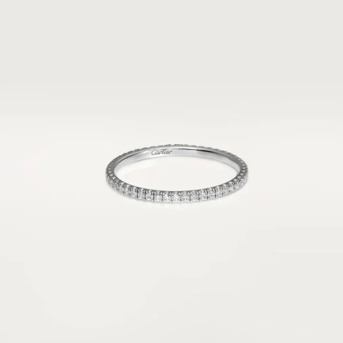 Aliança de casamento Etincelle De Cartier – Ouro branco, diamantes – Cartier