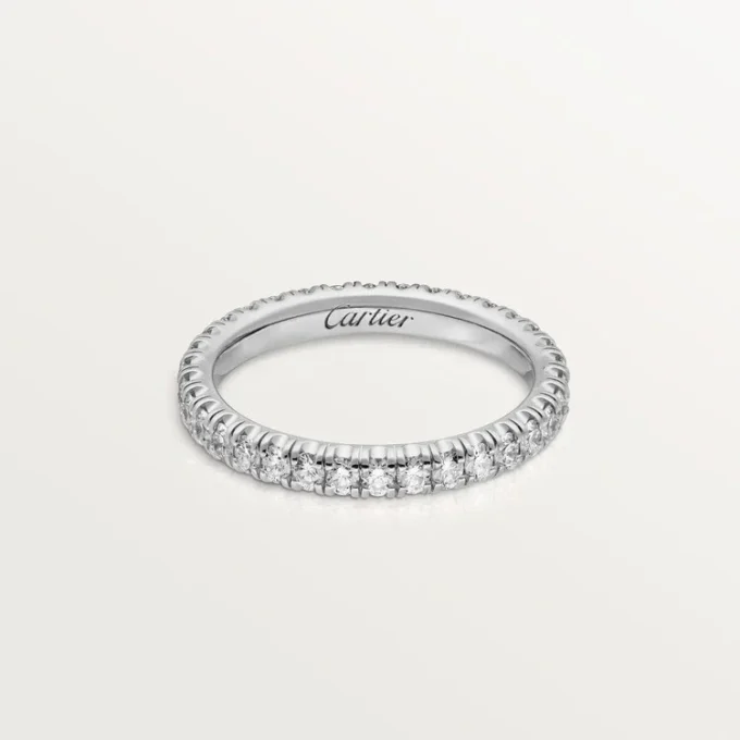 Aliança de casamento Etincelle De Cartier – Ouro branco, diamantes – Cartier