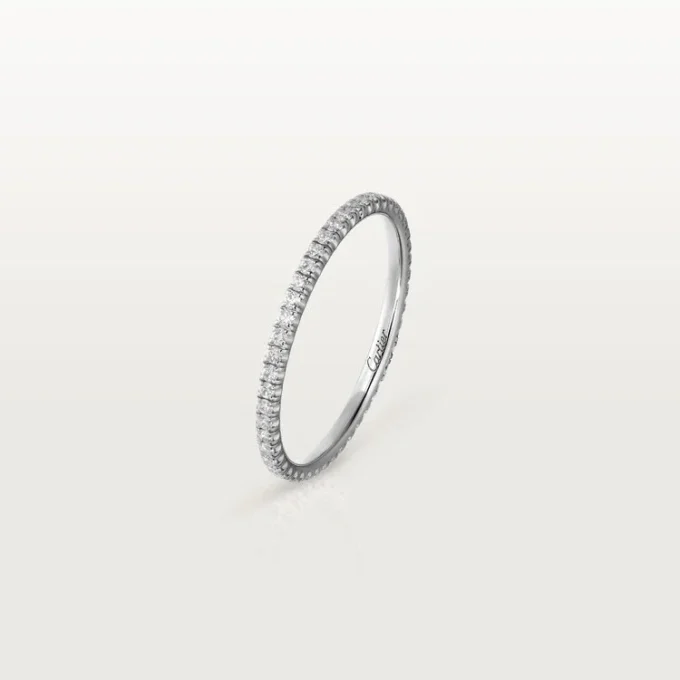 Aliança de casamento Etincelle De Cartier – Ouro branco, diamantes – Cartier