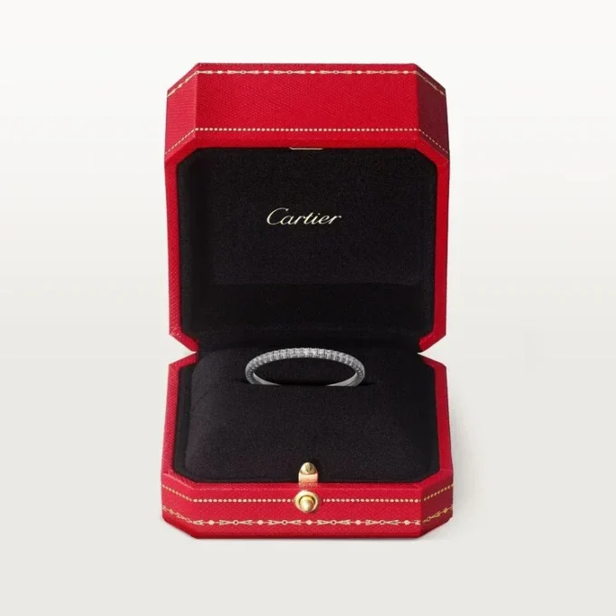 Aliança de casamento Etincelle De Cartier – Ouro branco, diamantes – Cartier
