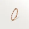 Aliança de casamento Etincelle De Cartier – Ouro rosa, diamantes – Cartier