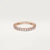 Aliança de casamento Etincelle De Cartier – Ouro rosa, diamantes – Cartier