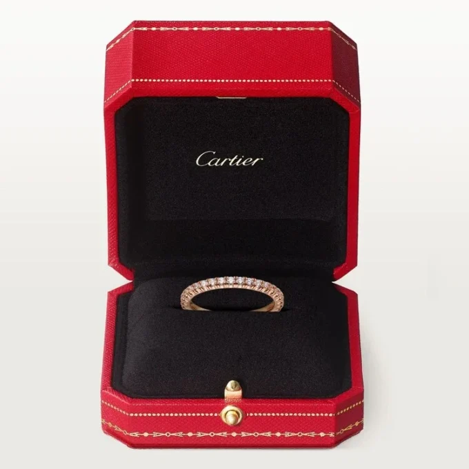 Aliança de casamento Etincelle De Cartier – Ouro rosa, diamantes – Cartier