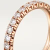 Aliança de casamento Etincelle De Cartier – Ouro rosa, diamantes – Cartier