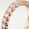 Aliança de casamento Etincelle De Cartier – Ouro rosa, diamantes – Cartier