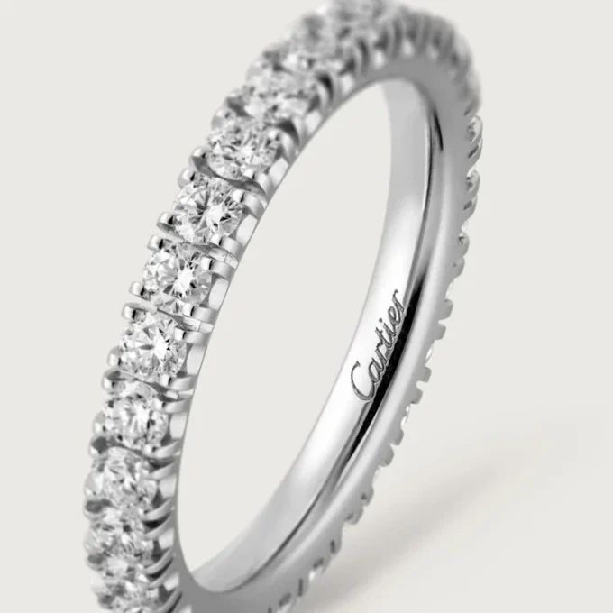 Aliança de casamento Etincelle De Cartier – Platina, diamantes – Cartier