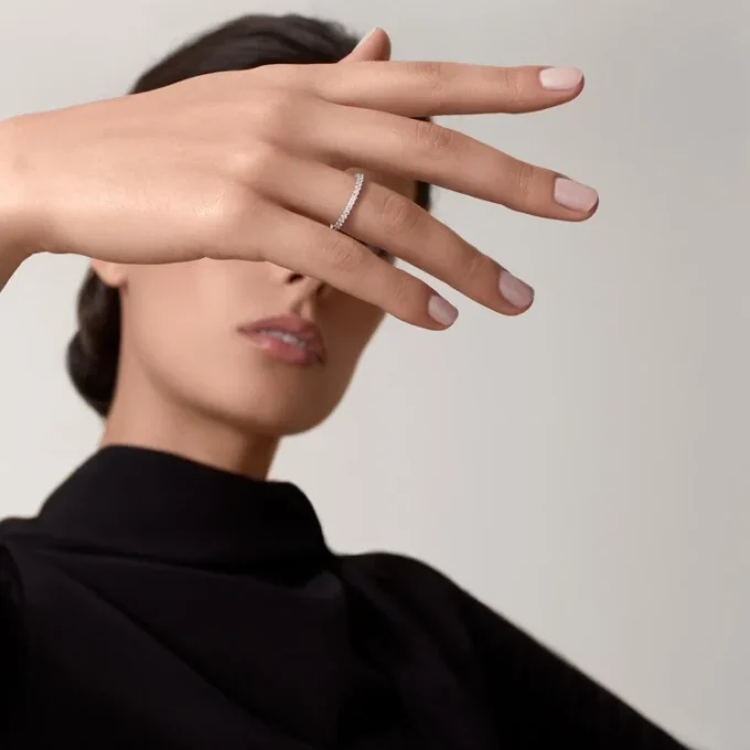 Aliança de casamento Etincelle De Cartier – Platina, diamantes – Cartier