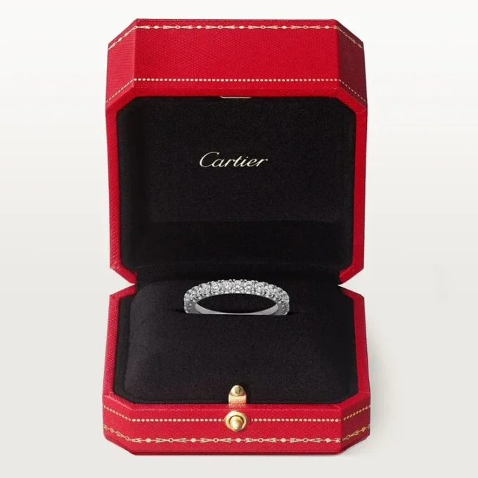 Aliança de casamento Etincelle De Cartier – Platina, diamantes – Cartier