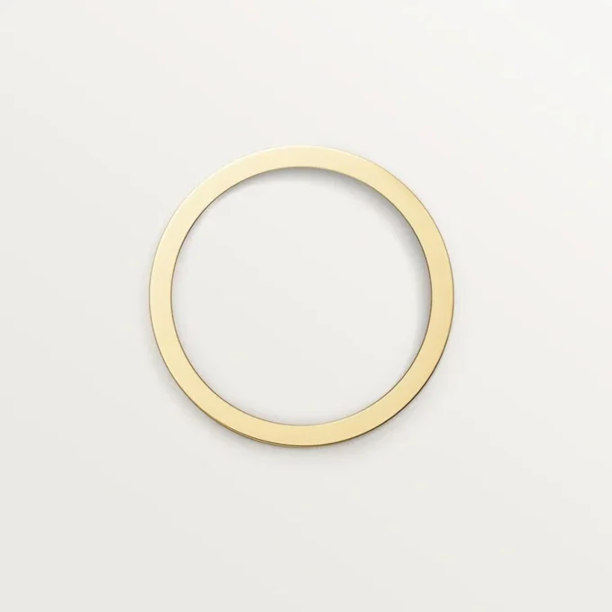 Aliança de casamento Vendome Louis Cartier, 4,8 mm de largura, com pavé