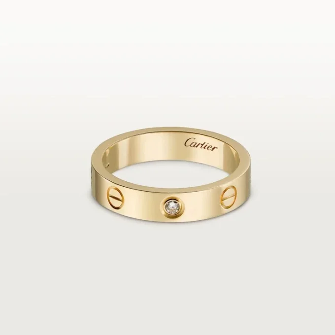 Aliança Love, 1 diamante – Ouro amarelo, Diamante – Cartier