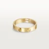 Aliança Love em ouro amarelo, modelo pequeno | Cartier Us