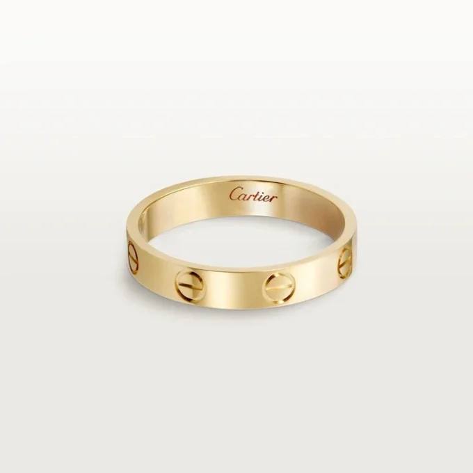 Aliança Love em ouro amarelo, modelo pequeno | Cartier Us