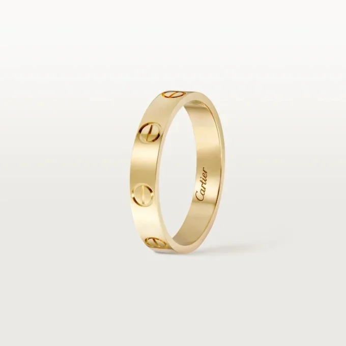 Aliança Love em ouro amarelo, modelo pequeno | Cartier Us