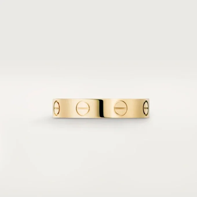 Aliança Love em ouro amarelo, modelo pequeno | Cartier Us