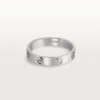 Aliança Love – Ouro Branco – Cartier