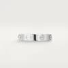 Aliança Love – Ouro Branco – Cartier