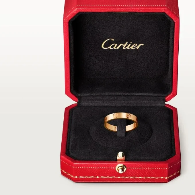 Aliança Love – Ouro rosa – Cartier
