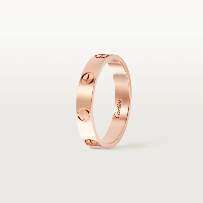 Aliança Love – Ouro rosa – Cartier