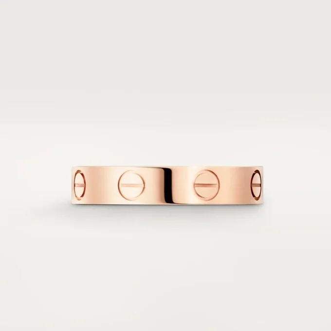 Aliança Love – Ouro rosa – Cartier