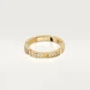 Aliança Maillon Panthere – Ouro amarelo, diamantes – Cartier