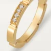 Aliança Maillon Panthere – Ouro amarelo, diamantes – Cartier