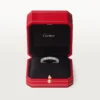 Aliança Maillon Panthere – Ouro Branco, Diamantes – Cartier