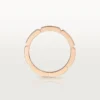 Aliança Maillon Panthere – Ouro rosa – Cartier