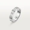 Aliança Trinity – Ouro Branco – Cartier