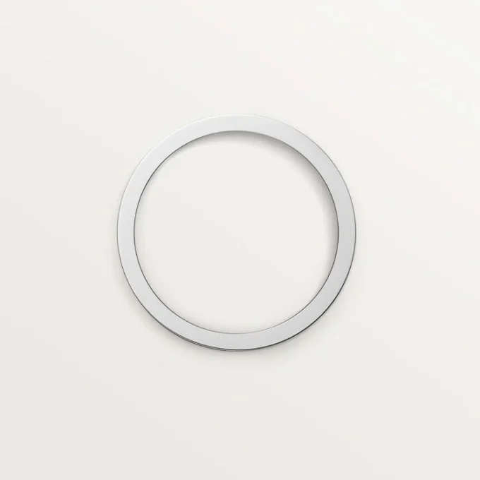 Aliança Trinity – Ouro Branco – Cartier