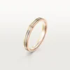 Aliança Trinity – Ouro branco, ouro rosa, ouro amarelo – Cartier