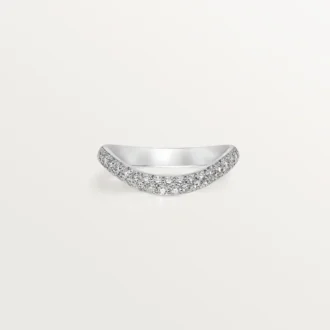Aliança Trinity Ruban – Platina, Diamante – Cartier