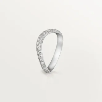 Aliança Trinity Ruban – Platina, Diamante – Cartier